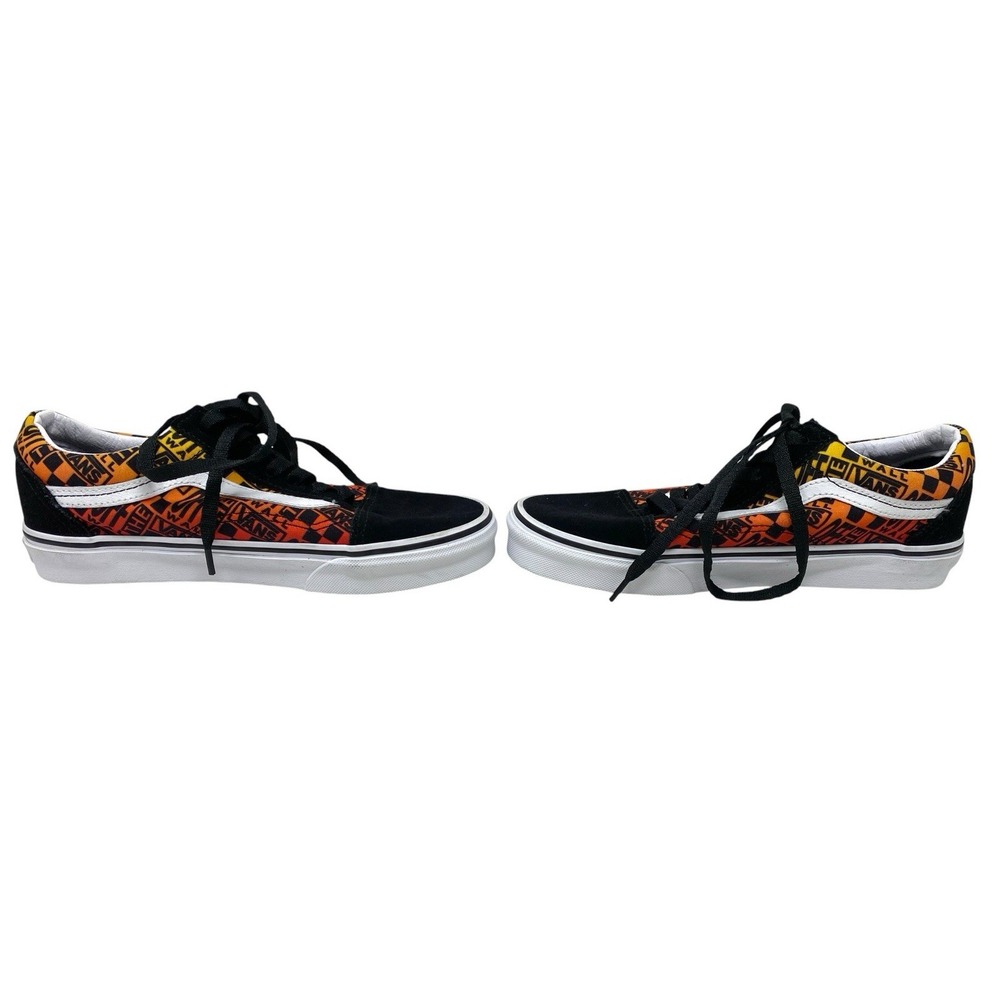 VANS Old Skool Logo Flame Sneakers Adult Unisex Men Size 6 Low Top Skater W 7.5 - Picture 3 of 8